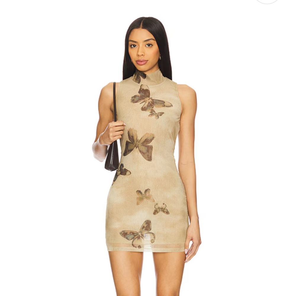 Imogen mini dress in butterfly multi h:ours